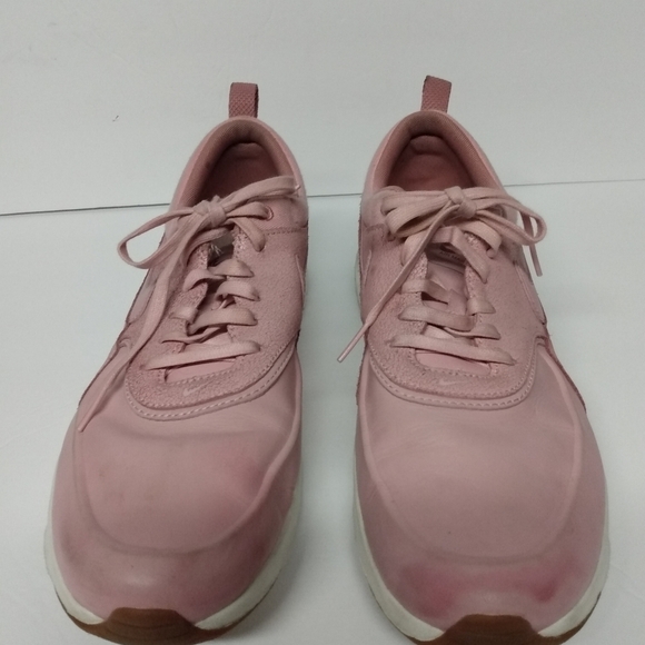 Nike Air Max Thea Tennis Sz 11.5, Pink, Leather and Suede, Pre-owned - Picture 2 of 8